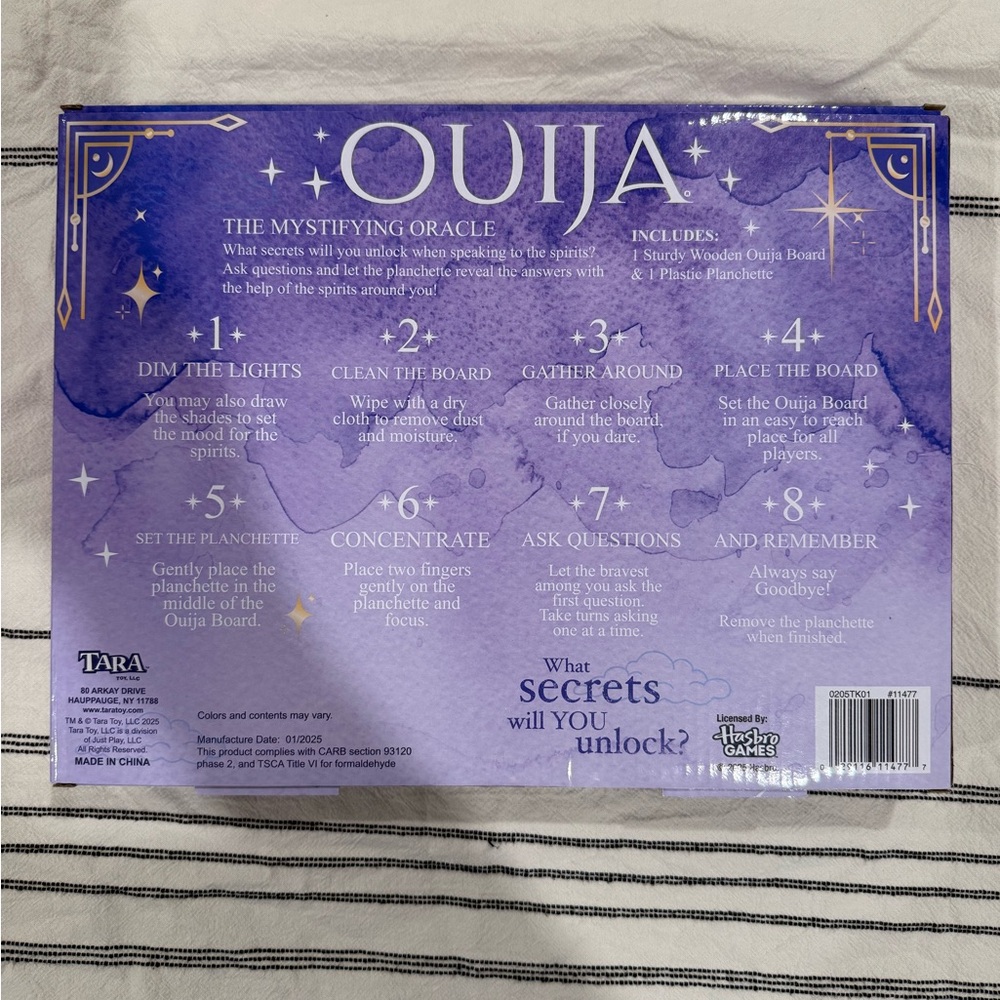 Ouija Mystifying Oracle Board Game - Picture 3 of 4